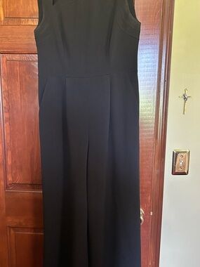 Calvin Klein Black Sleeveless Jumpsuit